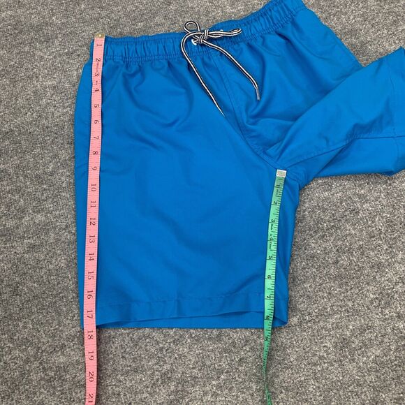 Speedo Volley Short Mens S Small Astral Blue Elastic Waist Lined Swim Trunk - Picture 7 of 12